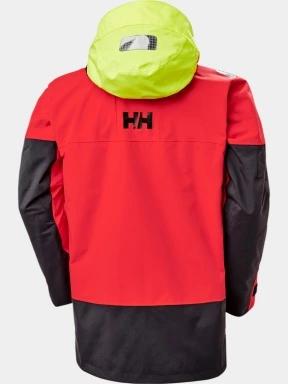 Helly Hansen Skagen Offshore Jacket férfi vitorlás kabát piros színben 3