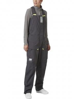 Helly Hansen W Skagen Offshore Bib női vitorlás overál fekete színben 1