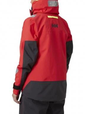 Helly Hansen W Skagen Offshore Jacket női vitorlás kabát piros színben 3
