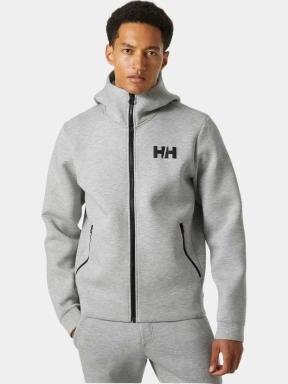 Helly Hansen Hp Ocean Fz Jacket 2.0 férfi kapucnis pulóver szürke színben 1