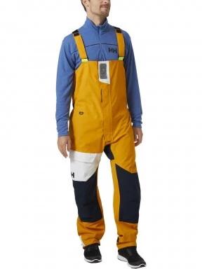 Helly Hansen Newport Coastal Bib férfi vitorlás overál sárga színben 1