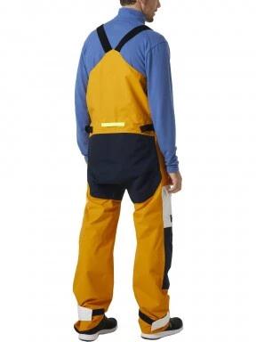 Helly Hansen Newport Coastal Bib férfi vitorlás overál sárga színben 3