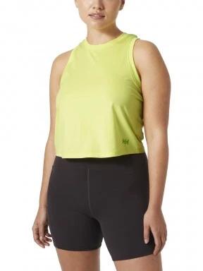 Helly Hansen W Ocean Cropped Tank Top női atléta sárga színben 1
