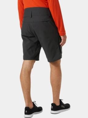 Helly Hansen Crewline Cargo Shorts 2.0 férfi vitorlás rövidnadrág fekete színben 3