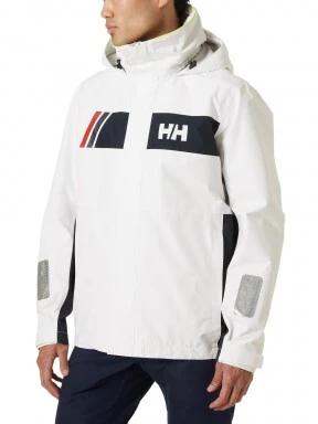 Helly Hansen Newport Inshore Jacket férfi vitorlás kabát fehér színben 1