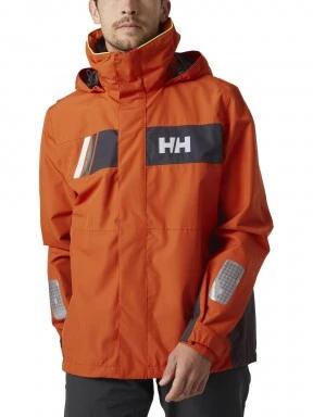 Helly Hansen Newport Inshore Jacket férfi vitorlás kabát narancssárga színben 1