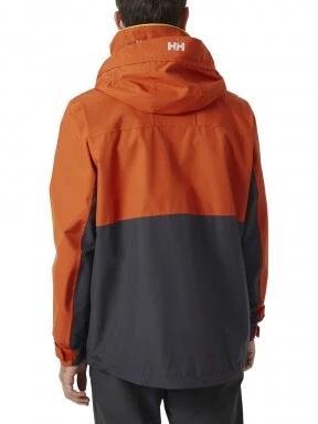 Helly Hansen Newport Inshore Jacket férfi vitorlás kabát narancssárga színben 3