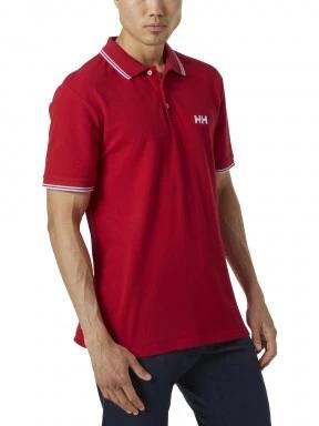 Helly Hansen Genova Polo férfi galléros póló piros színben 1