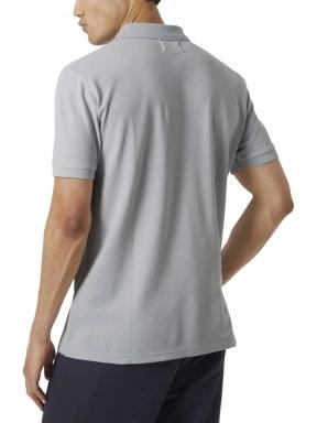 Helly Hansen Malcesine Polo férfi galléros póló szürke színben 3
