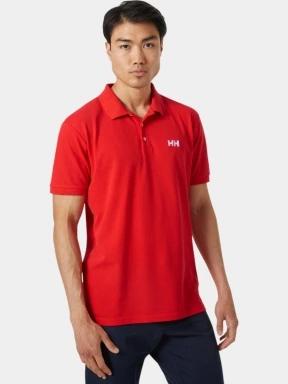 Helly Hansen Malcesine Polo férfi galléros póló piros színben 1