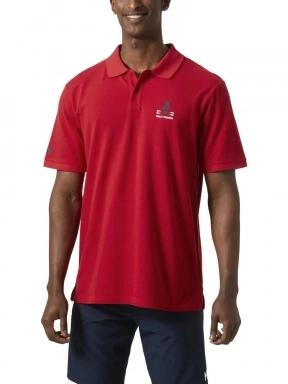 Helly Hansen Koster Polo férfi galléros póló piros színben 1