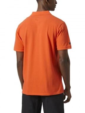 Helly Hansen Koster Polo férfi galléros póló narancssárga színben 3