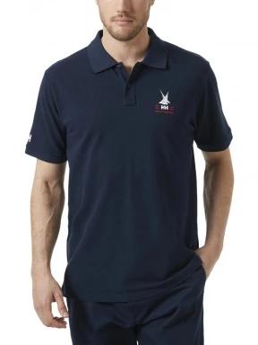 Helly Hansen Koster Polo férfi galléros póló sötétkék színben 1