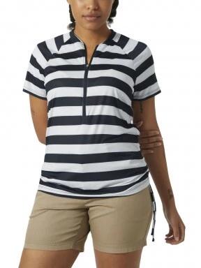 Helly Hansen W Siren 1/2 Zip T-Shirt női rövid ujjú póló sötétkék színben 1