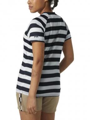 Helly Hansen W Siren 1/2 Zip T-Shirt női rövid ujjú póló sötétkék színben 3