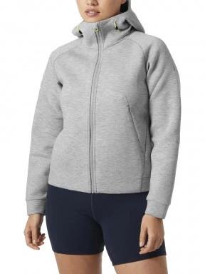Helly Hansen W Hp Ocean Fz Jacket 2.0 női kapucnis pulóver szürke színben 1