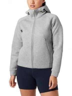 Helly Hansen W Hp Ocean Fz Jacket 2.0 női polár pulóver szürke színben 1
