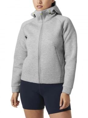 Helly Hansen W Hp Ocean Fz Jacket 2.0 női kapucnis pulóver szürke színben 1