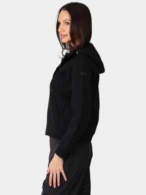 Helly Hansen W Hp Ocean  Fz Short Jacket női kapucnis pulóver fekete színben 3