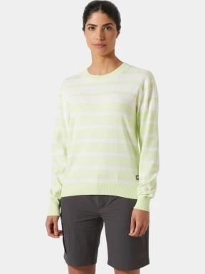 Helly Hansen W Skagen Sweater 2.0 női pulóver zöld színben 1