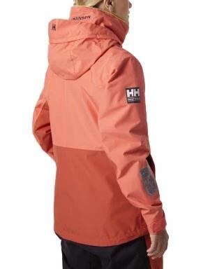 Helly Hansen W Newport Inshore Jacket női vitorlás kabát sárga színben 3
