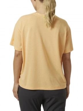 Helly Hansen W Siren T-Shirt női rövid ujjú póló sárga színben 3