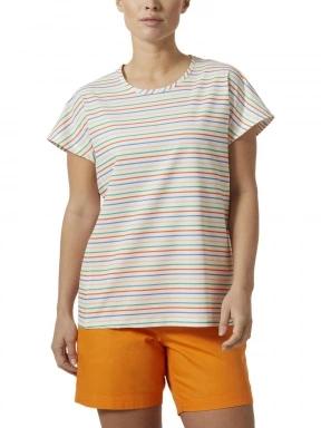 Helly Hansen W Thalia Summer Top női rövid ujjú póló multikolor színben 1