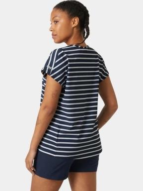 Helly Hansen W Thalia Summer Top női rövid ujjú póló sötétkék színben 3