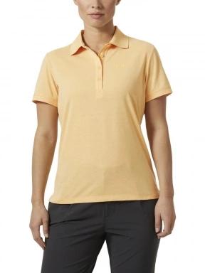 Helly Hansen W Siren Polo női galléros póló sárga színben 1