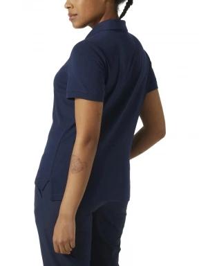 Helly Hansen W Siren Polo női galléros póló sötétkék színben 3