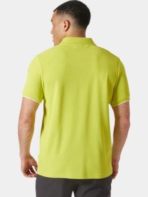 Helly Hansen Ocean Polo 2.0 férfi galléros póló zöld színben 3