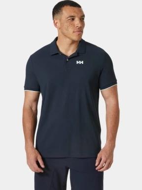 Helly Hansen Ocean Polo 2.0 férfi galléros póló sötétkék színben 1
