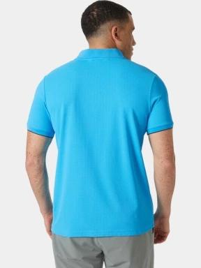 Helly Hansen Ocean Polo 2.0 férfi galléros póló világoskék színben 3