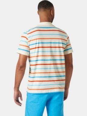 Helly Hansen Newport Polo 2.0 férfi galléros póló homok színben 3