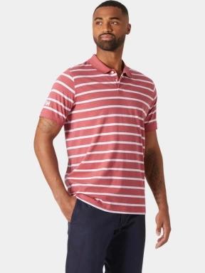 Helly Hansen Newport Polo 2.0 férfi galléros póló piros színben 1