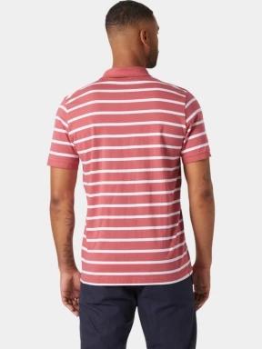 Helly Hansen Newport Polo 2.0 férfi galléros póló piros színben 3