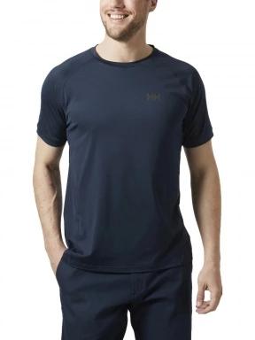 Helly Hansen Hp Ocean T-Shirt 2.0 férfi rövid ujjú sport póló sötétkék színben 1