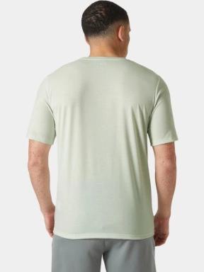 Helly Hansen Hp Race Graphic T-Shirt férfi rövid ujjú sport póló zöld színben 3