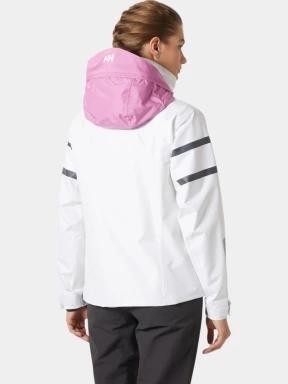 Helly Hansen W Salt Inshore Jacket női vitorlás kabát fehér színben 3