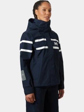 Helly Hansen W Salt Inshore Jacket női vitorlás kabát sötétkék színben 1