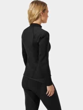 Helly Hansen W Waterwear Top női hosszú ujjú neoprén felső fekete színben 3