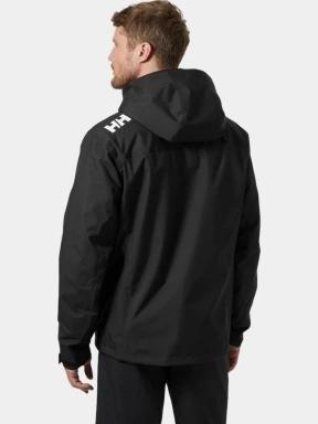 Helly Hansen Crew Hooded Midlayer Jacket 2 férfi vitorlás kabát fekete színben 3