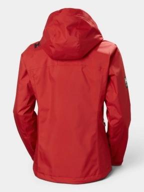 Helly Hansen W Crew Hooded Midl Jacket 2.0 női vitorlás kabát piros színben 3