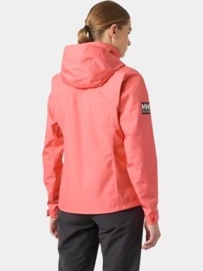 Helly Hansen W Crew Hooded Jacket 2.0 női vitorlás kabát rózsaszín színben 3