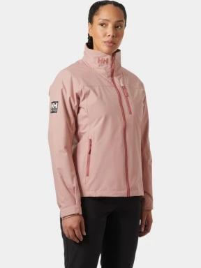 Helly Hansen W Crew Midlayer Jacket 2 női vitorlás kabát rózsaszín színben 1