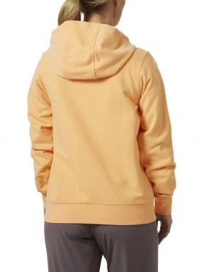 Helly Hansen W Hh Logo Full Zip Hoodie 2.0 női kapucnis pulóver narancssárga színben 3