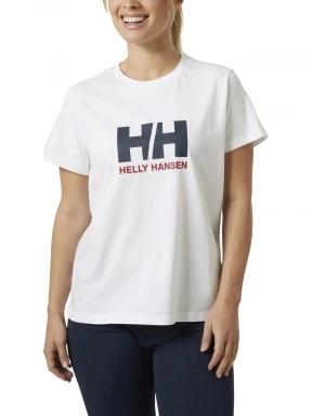 Helly Hansen W Hh Logo T-Shirt 2.0 női rövid ujjú póló fehér színben 1
