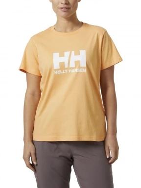 Helly Hansen W Hh Logo T-Shirt 2.0 női rövid ujjú póló narancssárga színben 1