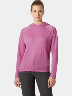 Helly Hansen W Inshore Hoodie 2.0 női kapucnis pulóver rózsaszín színben 1