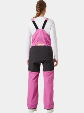Helly Hansen W Pier 4.0 Bib női vitorlás kabát rózsaszín színben 3